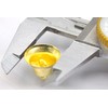 Tinwai Bells Gold Hanging Ornaments for Christmas Crafts, 30 Pieces,