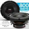 Pyle 8" Car Subwoofer Speaker - 800 Watt Dual 4