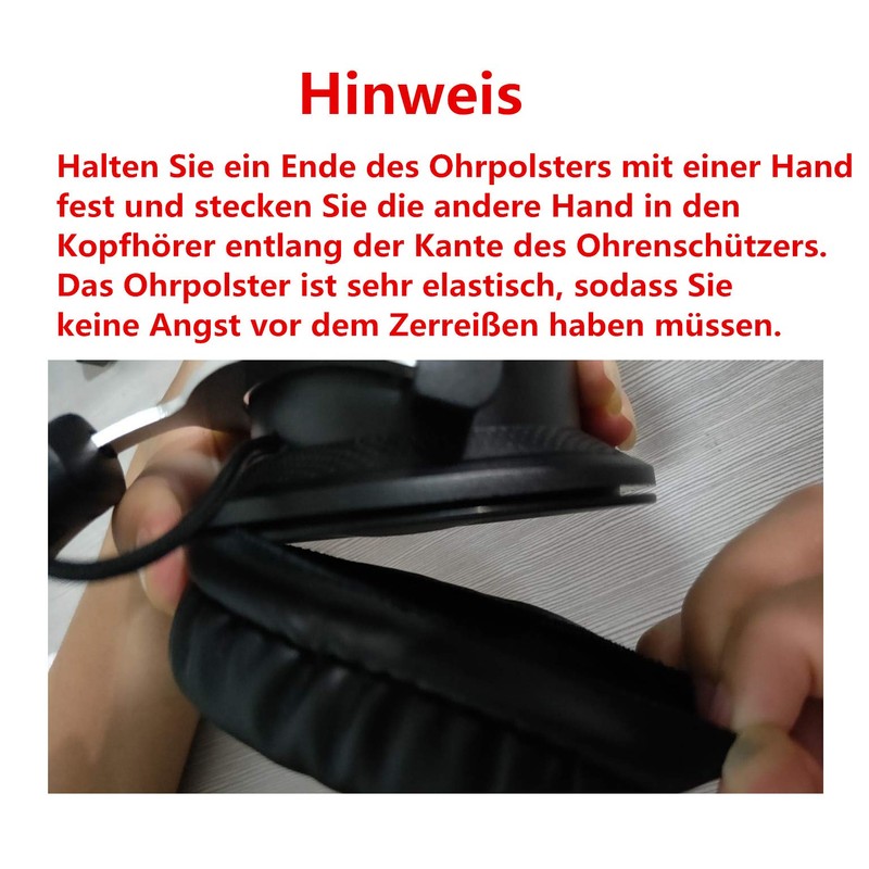 Ersatz-Ohrpolster kompatibel mit Creative Sound BlasterX H5 BlasterX H5, 1