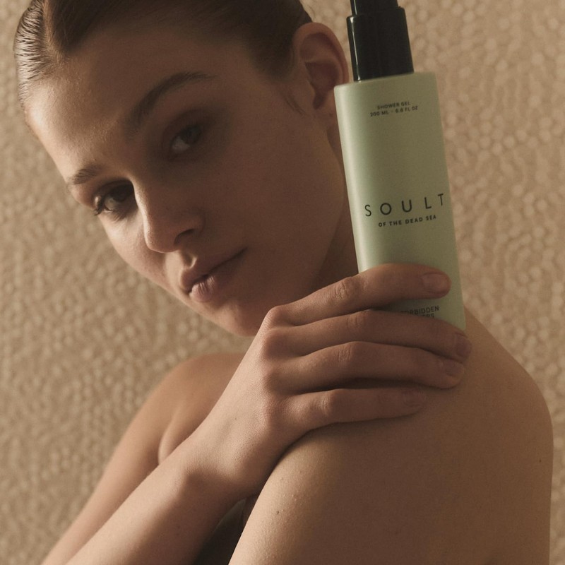 SOULT Forbidden Waters Shower Gel, Dead Sea Water, Rosemary and