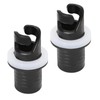 LQTSLFM Dinghy Valve Adapter, Black Adapter, Dinghy Valve, Kayak Pump