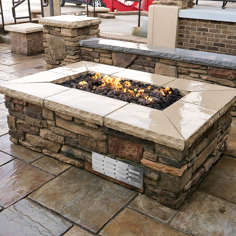 Stanbroil Stainless Steel Venting Panel for Grill Accessory, 15" by