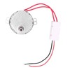 DC Motor 20RPM CCW/CW 4W 24V Horizontal Hole Tapping Shaft