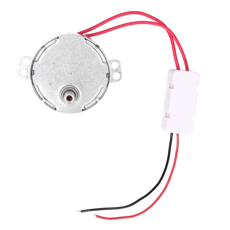 DC Motor 20RPM CCW/CW 4W 24V Horizontal Hole Tapping Shaft