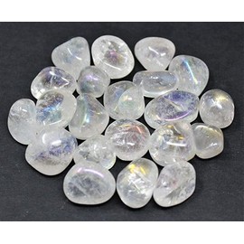Pachamama Essentials Angel Aura Quartz Tumbled - Healing Stone - Crystal Healing 20-25mm
