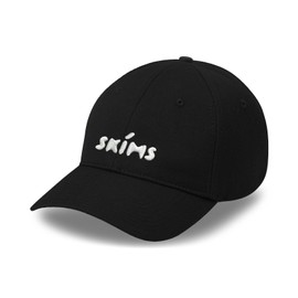 Kim K's Signature Women's Baseball Cap,lconic Celebrity-Founded Hat,Embroidered 3D Logo,Adjustable Fit,Fast 3-Day Delivery (Black)