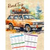 Ultimate Road Trip Planner Packing Checklist -Laminated & Double Sided