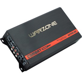 Warzone Series Car Amplifiers - True RMS Power Class D Amps, 1/2/4 Ohm Stable, Multi-Channel and Monoblock Options, Remote Sub Control (700W / 5 Channels)