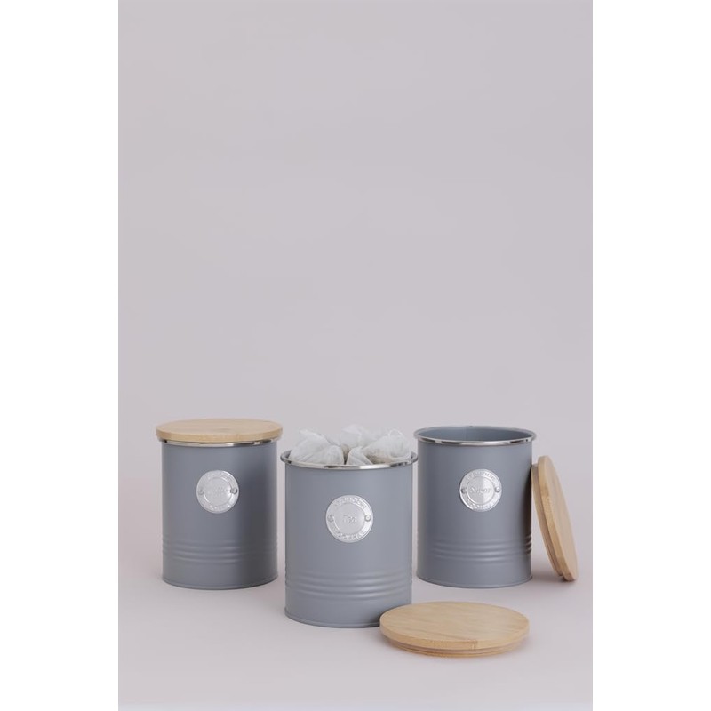Typhoon Living Coffee Canister, Grey, 1400.732V, 1 Litre