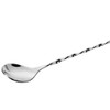 Kosma Stainless Steel Mixing Spoon with Masher, Twisted Bar Spoon,