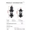 Tanke Mazas Tronadoras MTB 32 Hoyos HG 7-12v Aluminio,Eje para