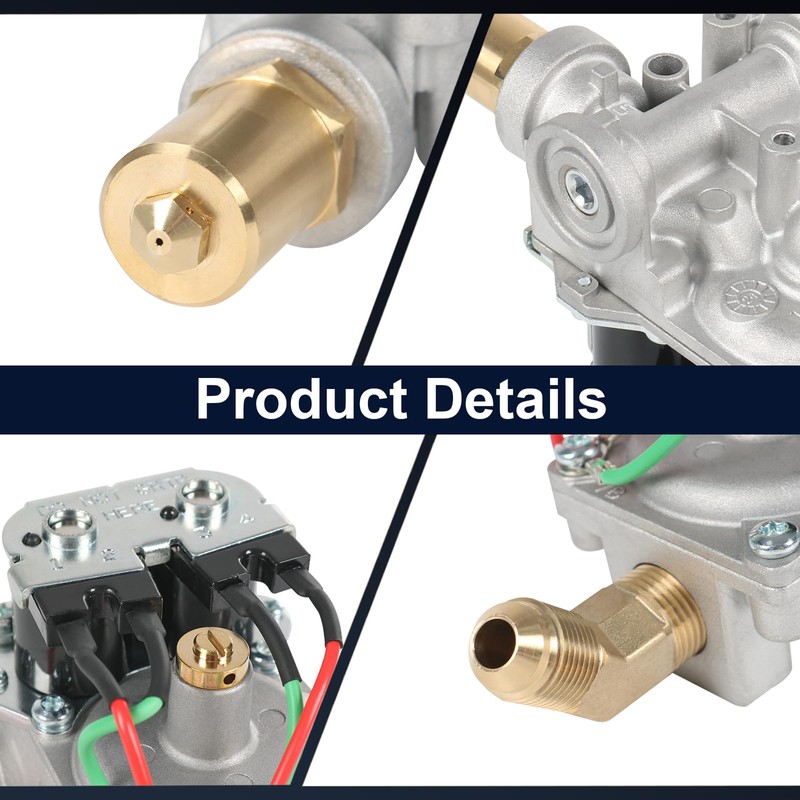 GC6AA-10E 92078 RV Water Heater Gas Valve Replacement for Atwood