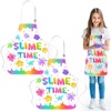 Coume 2 Pcs Kid Art Paint Aprons Waterproof Cooking Bibs