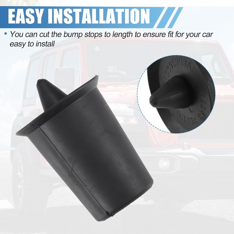 QUARKZMAN Spare Wheel Bumper for Jeep 55395993AB