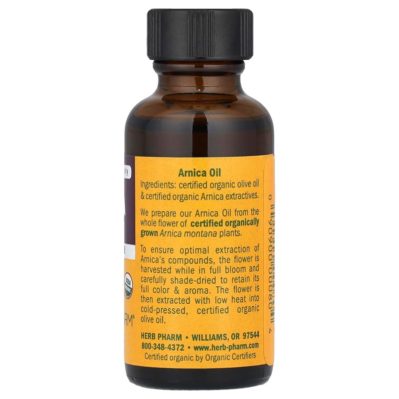 Herb Pharm Herb Pharm Certified Organic Oil, Arnica, 1 Fl
