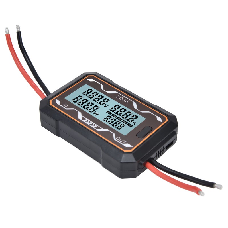DC Power Meter Backlight Setting Large Screen Display Multifunctional Power