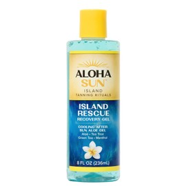 Aloha Sun Aloe Vera Gel for Sunburn Relief & Tan Enhancement