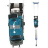 Crutch Bag Lightweight Crutch Accessories Storage Pouch with Reflective Strap
