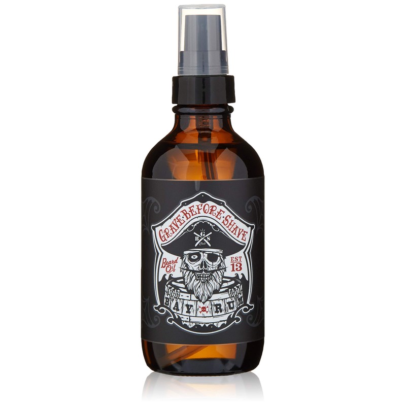 Grave Before Shave Beard Oil (Bay Rum Scent) 4 Oz.
