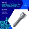 Accu - M6 x 30mm Full Thread Cap Head Screws