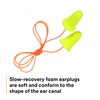 3M 3M Ear Plugs, 200 Pairs/Box, E-A-Rsoft FX 312-1260, Corded,