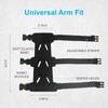 NRJSSCC Archery Arm Guard, Adjustable Strap Buckle Bow Arm Guards