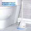 uptronic 2 Pack Toilet Plunger with Holder, Unique Plunger with