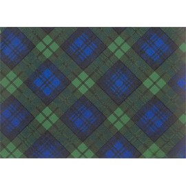 Sutherland Tartan Pattern - Vintage Image