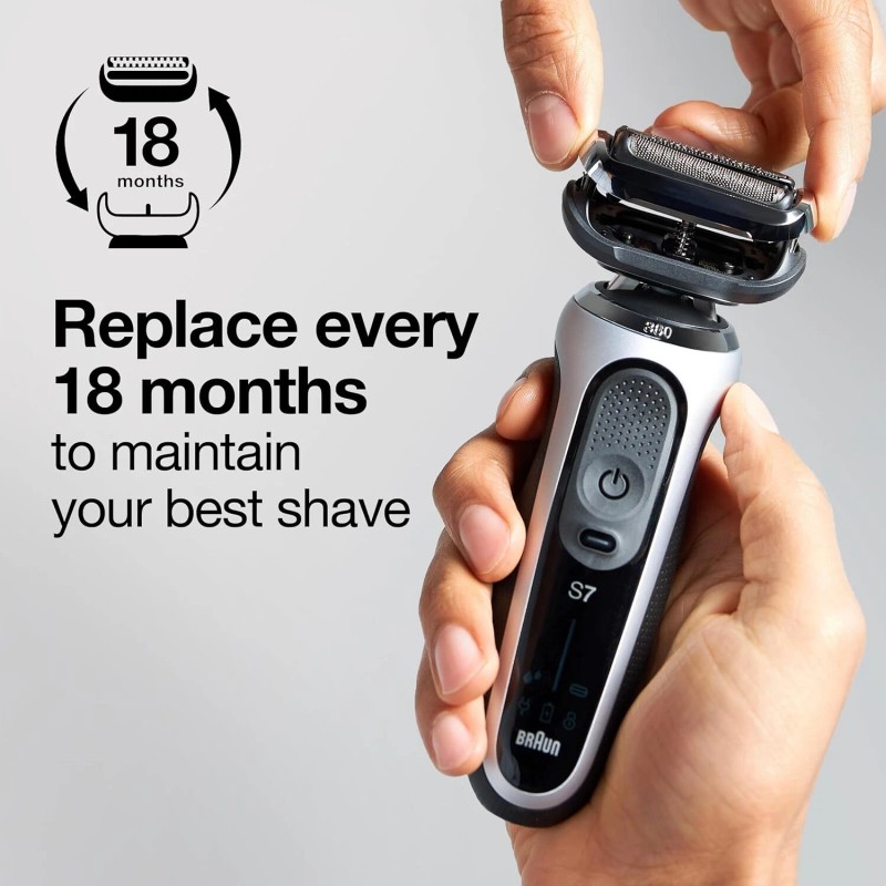 Braun 73S S7 Replacement Head Shaver Head Accessories for Braun