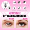 FADLASH DIY 50D Lash Extension Kit 0.07D Curl Individual Lashes