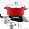 CLKE 2Set Dutch Oven Replacement Handle for Lodge, 5.1cm Replacement