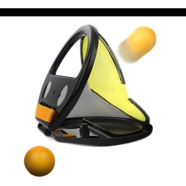 Catrhood Outdoor Games for Children in Ball Throwing Game, Ball Games for Outdoor Children with One Racket and Two Balls, Can be Used for Beach Games Garden Games