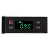 Digital Angle Finder V Groove Magnetic Base Waterproof LCD Backlit