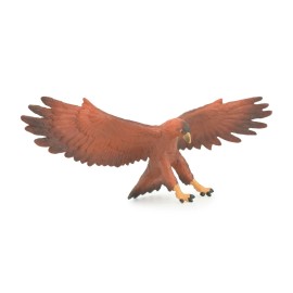 Collectible Wildlife Gifts Golden Eagle Toy, Realistic Hand Painted Rubber Model Bird, 6 Inches CH922 BB204