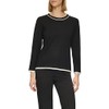 s.Oliver BLACK LABEL Women's Pullover with Contrast Ribbed Trim, 9999,