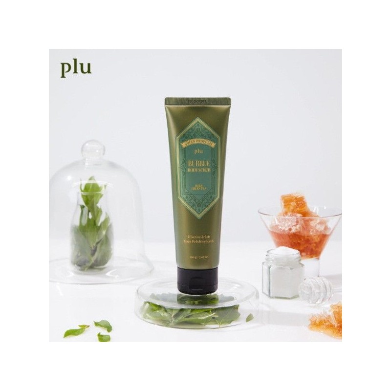 flu [Flu] Bubble Body Scrub Herb Green Tea 200g FREE