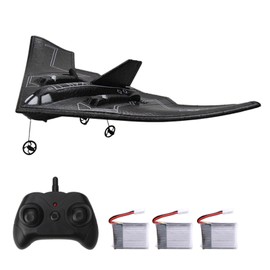 Remote Control Airplane Remote Control Plane Gliding Aircraft Flight Toys for Adults Kids Boys Gyroscope Stabilization 3 Battery