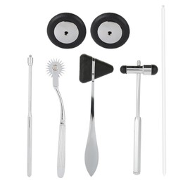 5 in 1 Medical Neurological Hammer Muscle Reflex Diagnostic Hammer Health Care Percussor Kit