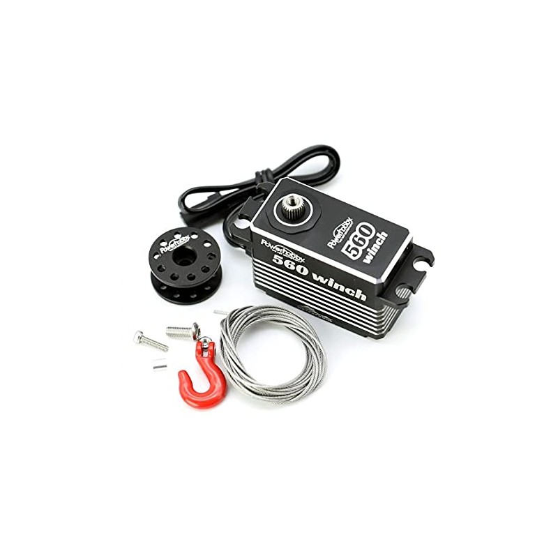 Power Hobbies Powerhobby 560 HV Waterproof Low Profile Smart Winch