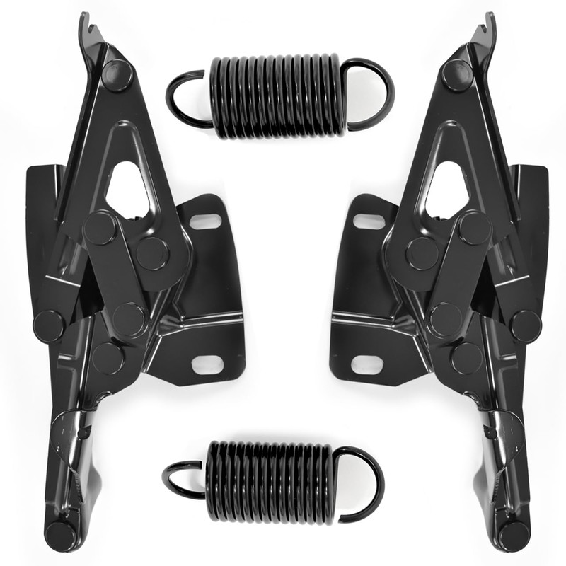 Hood Hinge and Spring Kit - Driver and Passenger Side