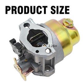 Newnessai AM130924 Carburetor Kit, Replacement for Honda GCV160 GCV160A GCV160LA GCV160LA0 GCV160LE HRB216 HRS216 HRR216 HRT216 HRZ216 Engine, Replaces 15003-7034