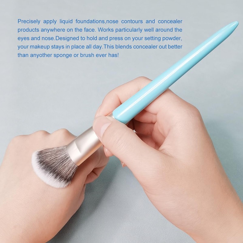ACOSBRUOP Angled Blush Brush, Face Makeup brushes, beauty tool, for