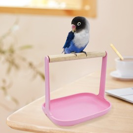 Bird Perches for Cage, Removable Training Perch Stable Design, Safe Portable Stand Bird Toys for Home Breeding or Pet Shop