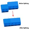 Greluma 80pcs 5mm Spacing 2Pin/3Pin PCB Screw Terminal Block 300V