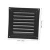 OSALADI Exterior Wall Vent Cover Metal Louvered Grille for Attic