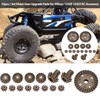 16pcs Metal Gear Upgrade Kit for Wltoys 12428 12423 Cut