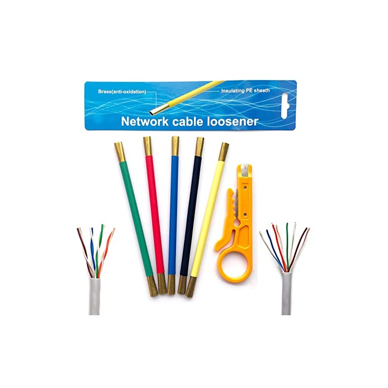 LIUJINCAN Untwist Tool for Twisted‑Pair Network Cables (CAT5/CAT6/CAT7 & RJ45)