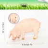 Simulation Farm Pig Animals Model Figures Toy Set Preschool Educational