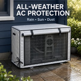 Outdoor Air Conditioner Cover Waterproof Dust Rain Case