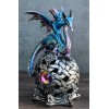 Ebros Dragon Perching On Color Changing LED Orb Night Light